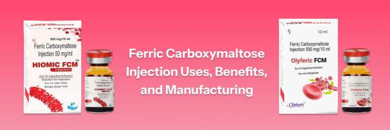 Ferric Carboxymaltose Injection Uses